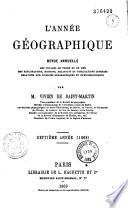 L'Année géographique