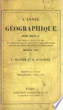 L'Année géographique