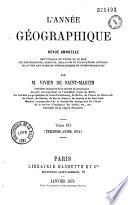 L'Année géographique