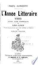 L'Année littéraire