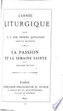 L'année liturgique