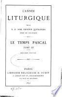 L'année liturgique