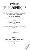L'Année philosophique