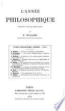 L'Année philosophique