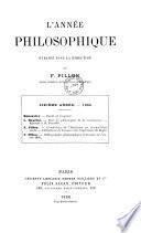 L'Année philosophique