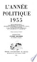 L'Année politique, économique, sociale et diplomatique en France