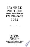 L'Année politique économique, sociale et diplomatique en France
