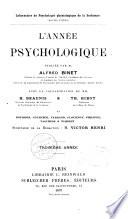 L'Année psychologique