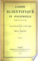 L'Anneé scientifique et industrielle