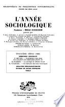 L'Année sociologique