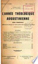 L'Année théologique Augustinienne