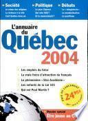 L'annuaire du Québec 2004