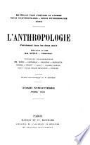 L'Anthropologie
