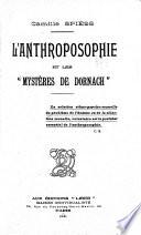 L'anthroposophie et les Mystères de Dornach
