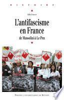 L'antifascisme en France