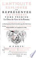 L'Antiquite Expliquee Et Representee En Figures