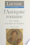 L'Antiquité romaine