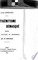 L'antisémitisme démasqué