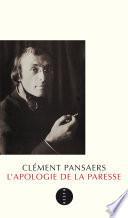 L'Apologie de la paresse
