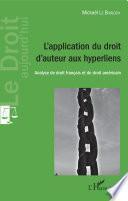 L'application du droit d'auteur aux hyperliens