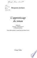L'apprentissage du roman