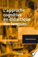 L'approche cognitive en didactique des langues