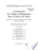 L'Architecture des villages préhispaniques dans la Sierra del Nayar