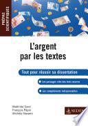 L'argent par les textes