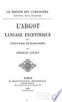L'argot
