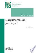 L'argumentation juridique - 4e éd.