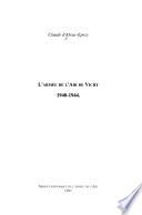 L'Armée de l'air de Vichy, 1940-1944