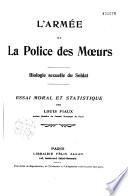 L'armée et la police des moeurs