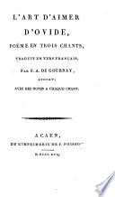 L'art d'aimer d'Ovide