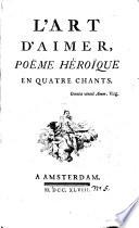 L' Art d'aimer