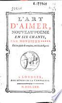 L'art d'aimer