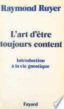 L'art d'être toujours content