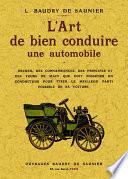 L'art de bien conduire une automobile