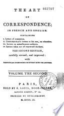 L'art de la correspondance en français et en anglais...