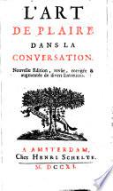 L'art de plaire dans la conversation