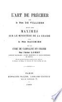 L'art de prêcher