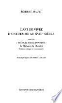 L'art de vivre d'une femme au XVIIIe siècle