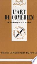 L'art du comédien