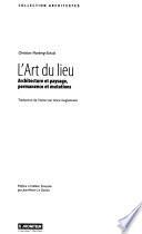 L'art du lieu
