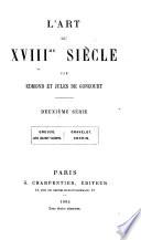 L'art du XVIIIme siècle: sér. Greuze. Les Saint-Aubin. Gravelot. Cochin. 196 (cover dated 1900)