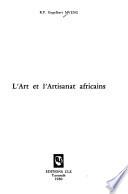 L'art et l'artisanat africains