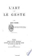 L'art et le geste