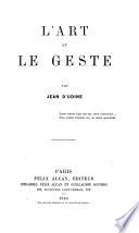 L'art et le geste
