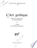 L'Art gothique