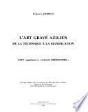 L'art gravé azilien