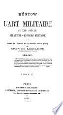 L'art militaire au 19e siècle